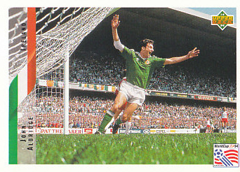John Aldridge Republic of Ireland Upper Deck World Cup 1994 Eng/Spa #209